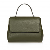 Geanta dama din piele naturala DiAmanti Salvini Verde Inchis